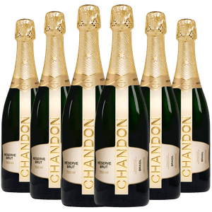 Kit Caixa Fechada 6 Espumante Chandon Reserve Brut