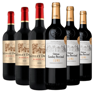 Kit 6 Vinhos Bordeaux