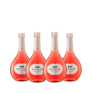 Kit 4 Vinhos Mateus Rosé Baby 187ml