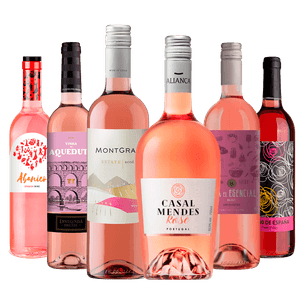 Kit 6 Melhores Vinhos Rosés do Divvino