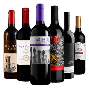 Kit 6 Vinhos Tintos Essenciais