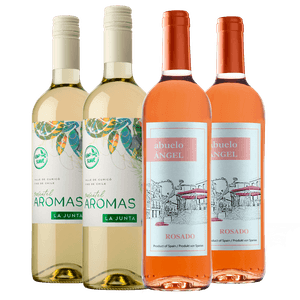 Kit 4 Vinhos Leves e Refrescantes