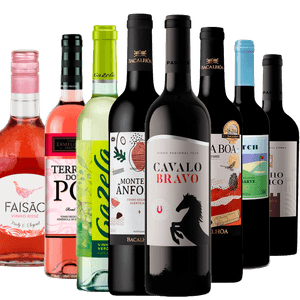 Kit 8 Vinhos Portugueses Para Encher a Adega