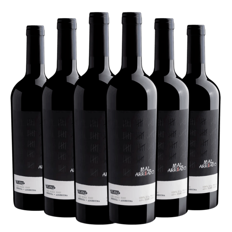 Kit-Caixa-Fechada-6-Vinhos-Tinto-Mal-Arreado-Blend