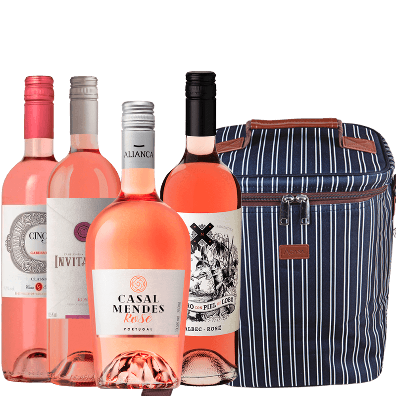 Kit-4-Vinhos-Roses---Bolsa-Termica-Gratis