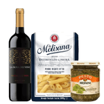 kit-Harmonizado-Vinho-Tinto---Massa-e-Molho-Pesto