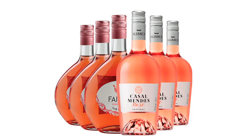 Kit 3 Vinhos Casal Mendes Rosé | Sabor e Elegância