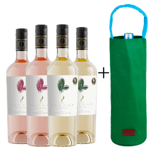 Kit 4 Garrafas Author Superior Branco e Rosé + Bolsa Térmica