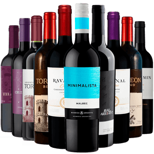 Kit 10 Vinhos Tintos Best Sellers