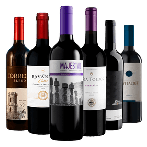 Kit 6 Vinhos Tintos Essenciais