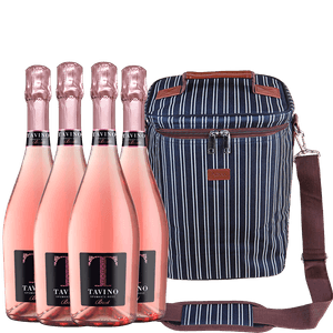 Kit 4 Espumantes Brut Blanc de Blancs Brut + Bolsa Térmica Grátis