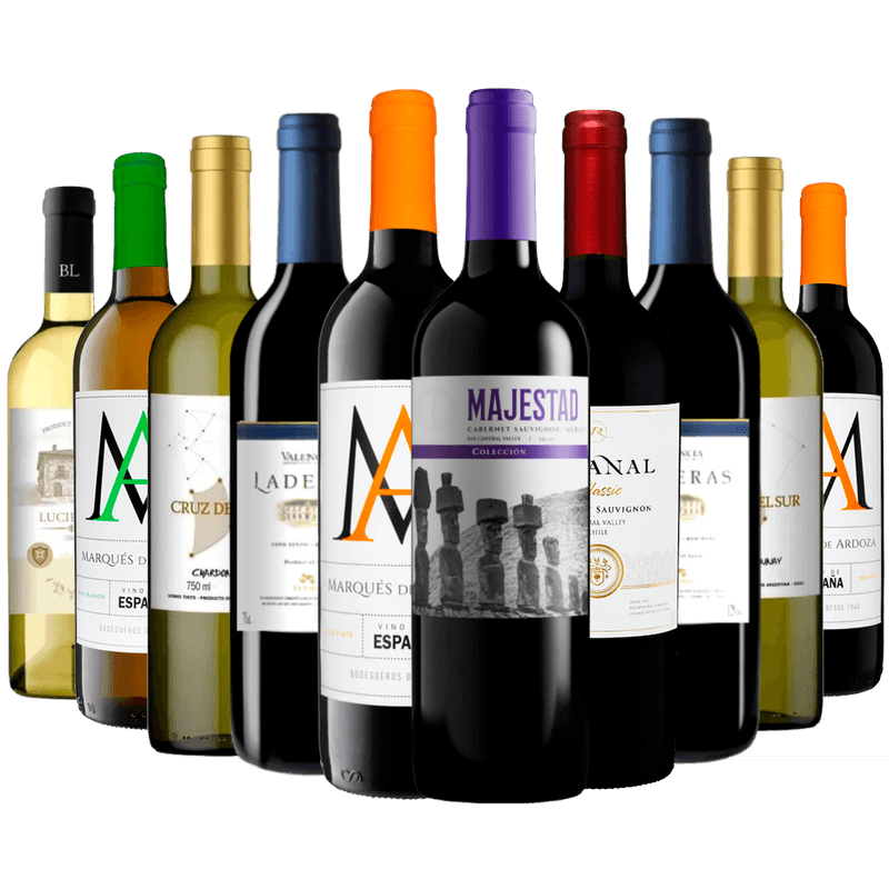 Kit 10 Vinhos
