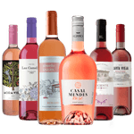 Kit 6 Melhores Vinhos Roses do Divvino