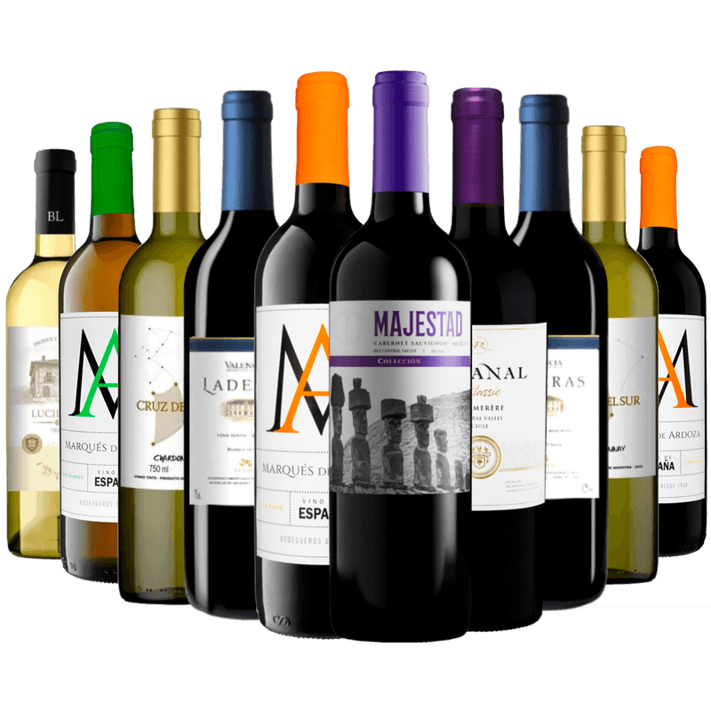Kit 10 Vinhos
