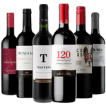 Kit 6 Vinhos Cabernet Sauvignon