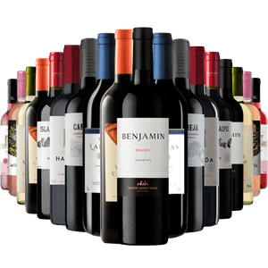 Kit 18 Garrafas Vinhos Imperdíveis