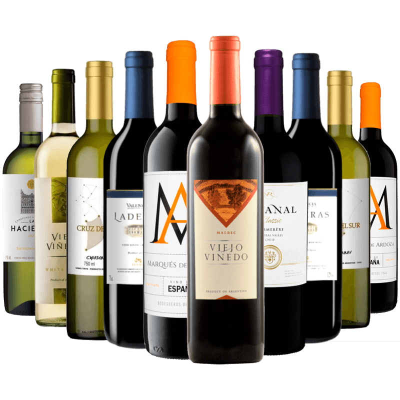 Kit 10 Vinhos