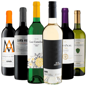 Kit 6 Vinhos por menos de R$ 24 a Garrafa