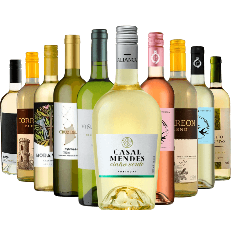 Kit 10 Vinhos Refrescantes