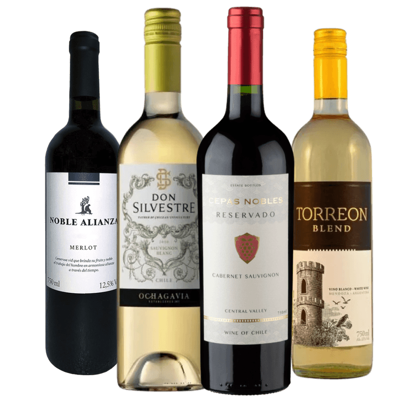 Kit Vinhos Leves e Faceis de beber