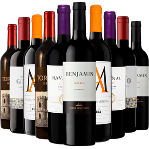 Kit 10 Vinhos Tintos Best Sellers