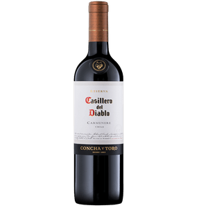 Vinho Tinto Chileno Concha y Toro Casillero Del Diablo Carménère