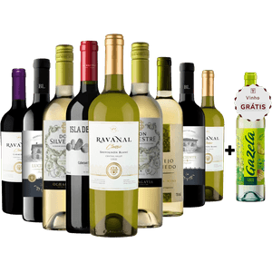 Kit 9 Vinhos + Vinho Verde Grátis