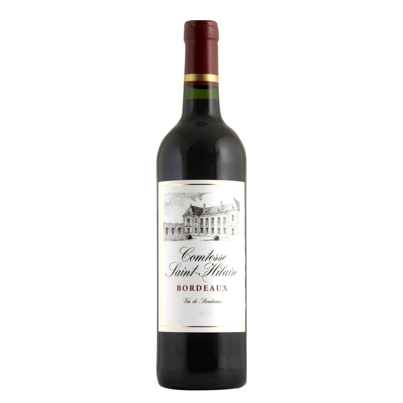 Vinho-Tinto-Frances-Comtesse-Saint-Hilaire-Bordeaux