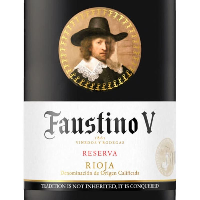 Vinho-Espanhol-Faustino-V-Reserva