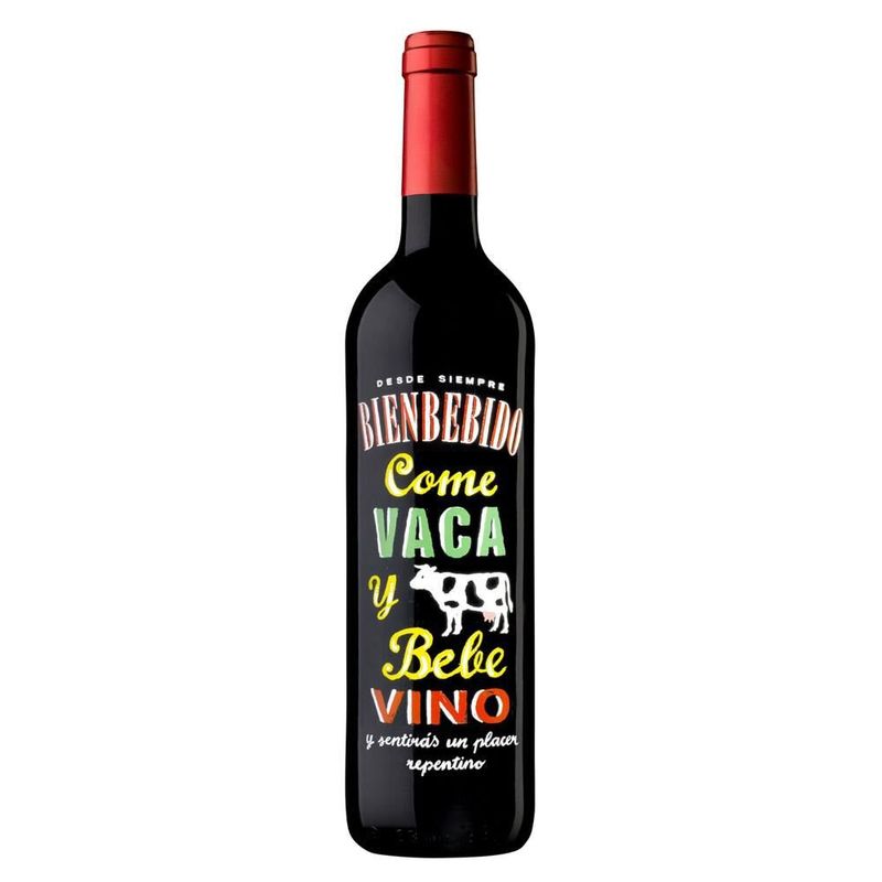 Vinho-Tinto-Espanhol-Bienbebido-Vaca-Garnacha