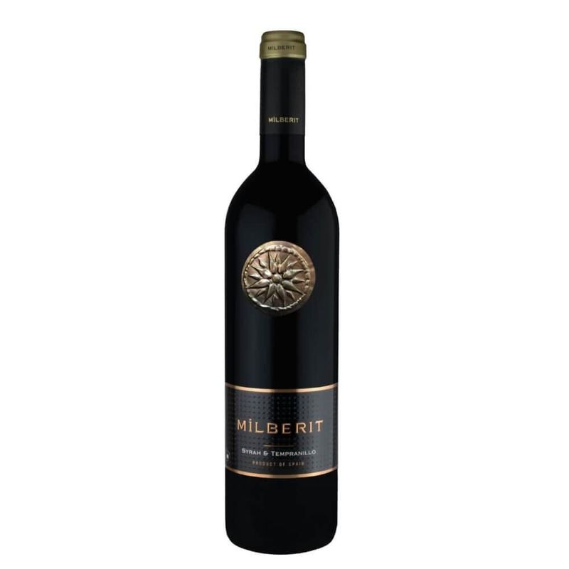 Vinho-Tinto-Espanhol-Milberit-Syrah-Tempranillo