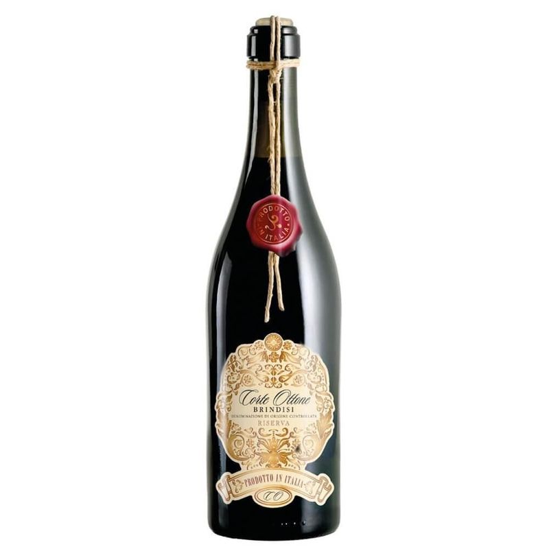 Vinho-Tinto-Italiano-Corte-Ottone-Brindisi-doc-Riserva