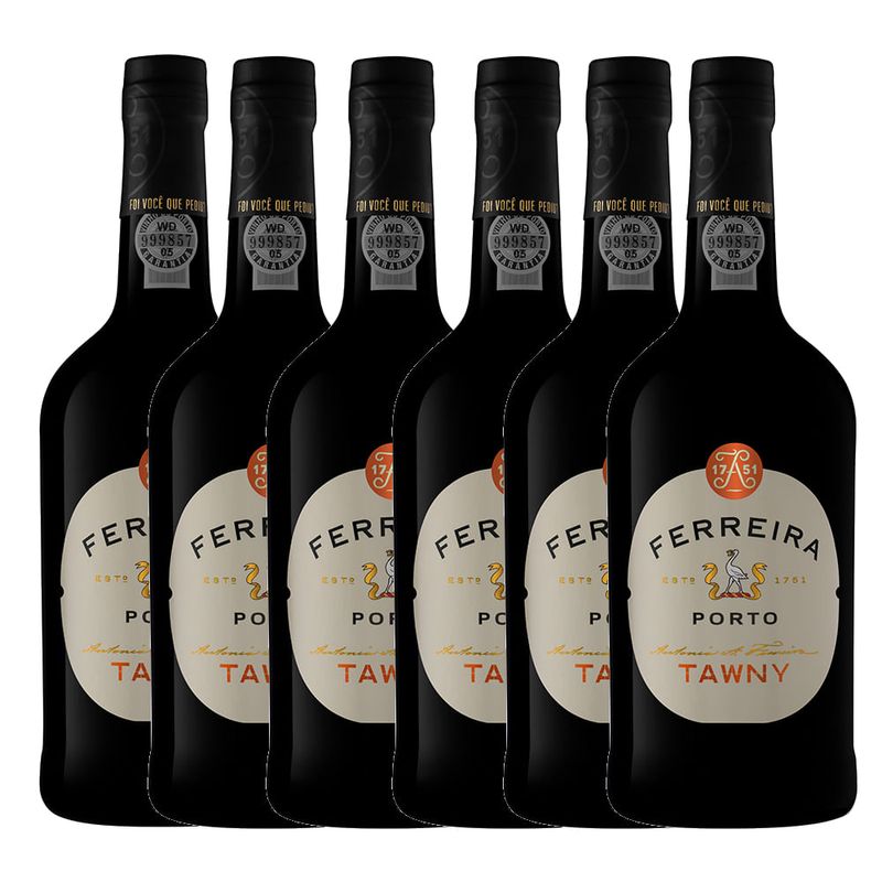 Kit-Porto-Ferreira-Tawny-com-6-garrafas