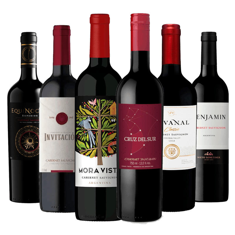 Kit-6-Vinhos-Cabernets-Sauvignons-do-Mundo
