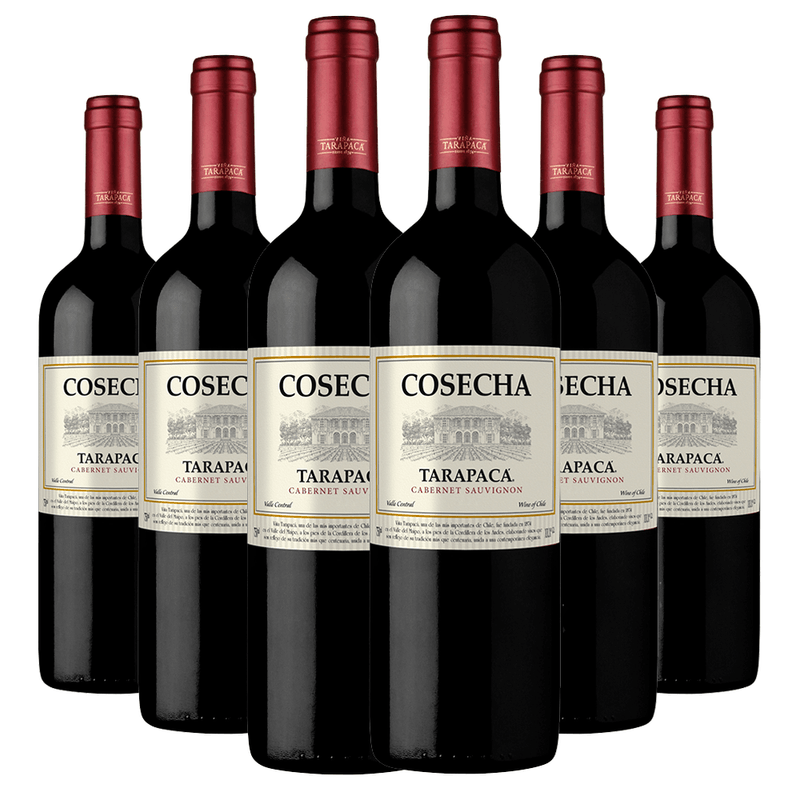 Kit-6-Garrafas-Tarapaca-Cosecha-Cabernet-Sauvignon