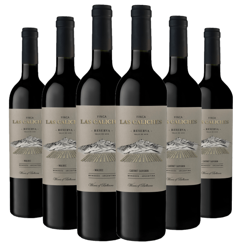 Kit-6-Vinho-Belhara-las-Caliches-Reserva