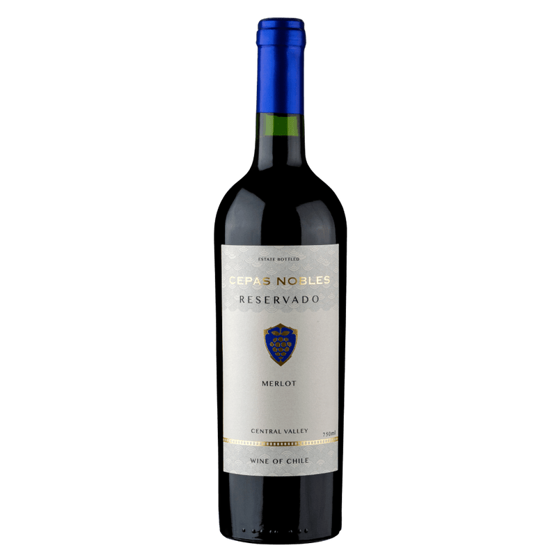 Vinho-Tinto-Chileno-Cepas-Nobles-Reservado-Merlot