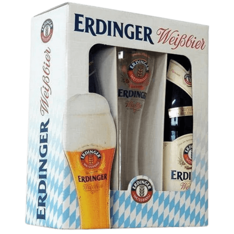 Kit-Cerveja-Alema-Erdinger-com-2-Garrafas-500ml---Copo-500ml