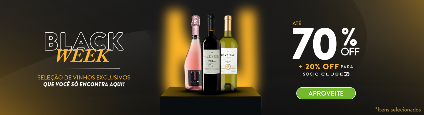 Confira a promoção Black Week - Exclusivos